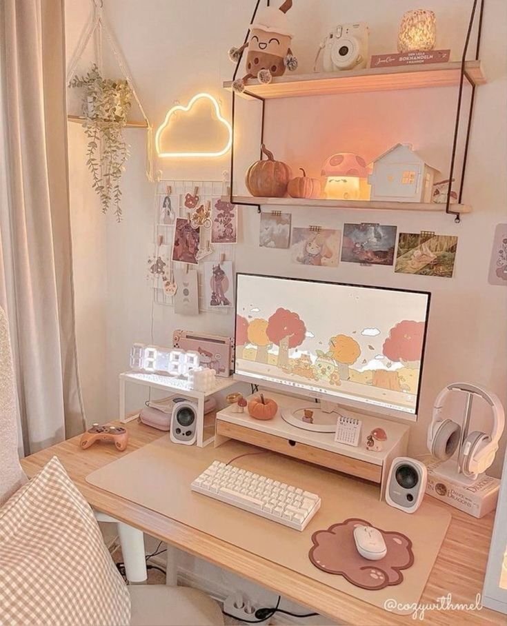 Bureau style japonais kawaii aesthetic