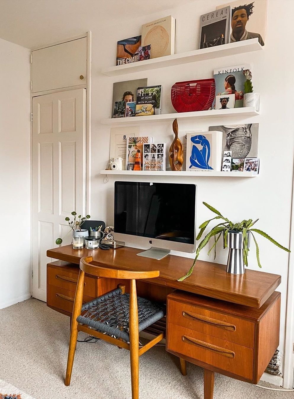 Bureau style scandinave vintage