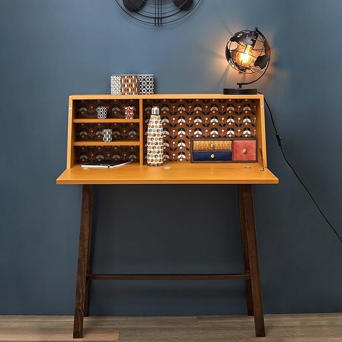 Home deco factory bureau style vintage