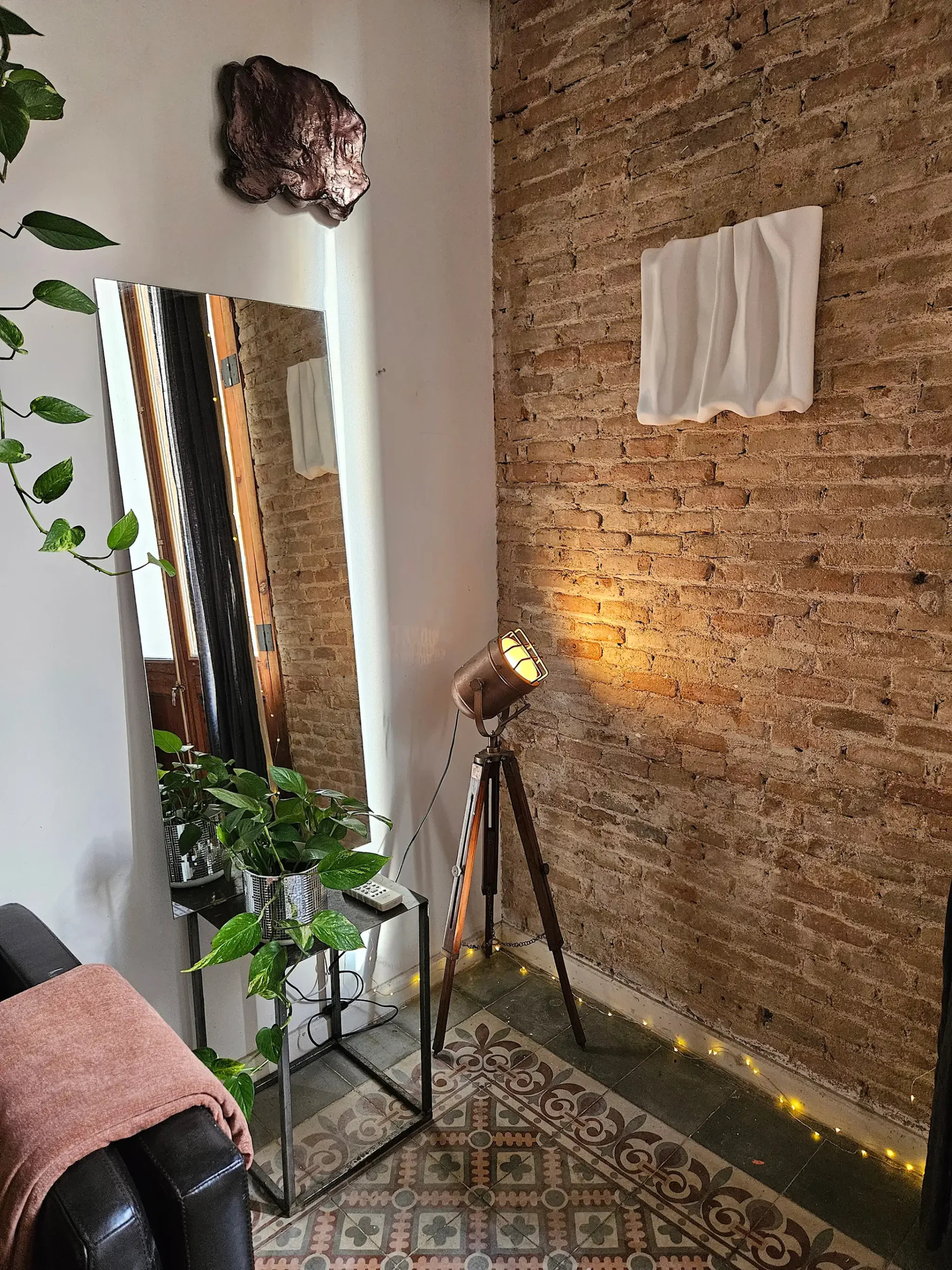 Appartement Hannah Deau sculpture salon