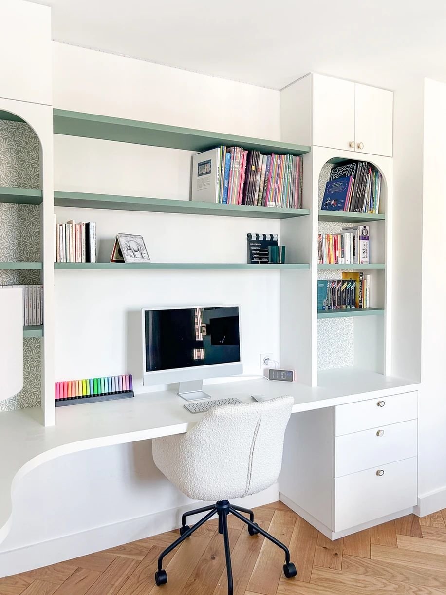 Bureau d angle arrondi