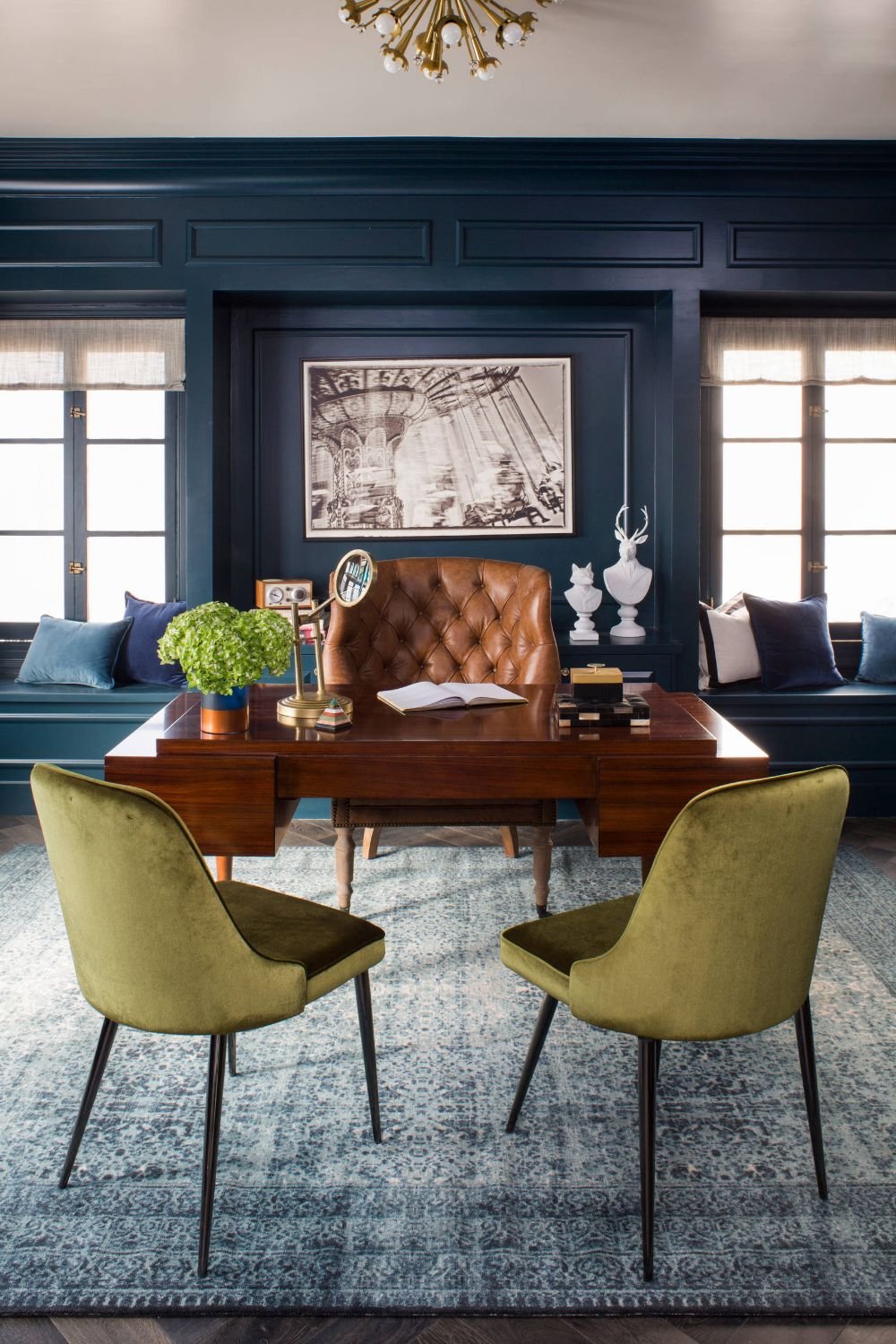 Deco bureau homme style anglais houzz