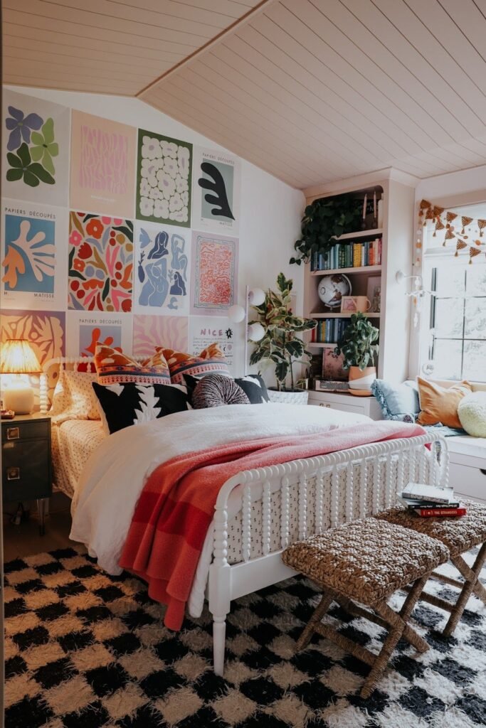 Deco chambre ado vintage et campagne 