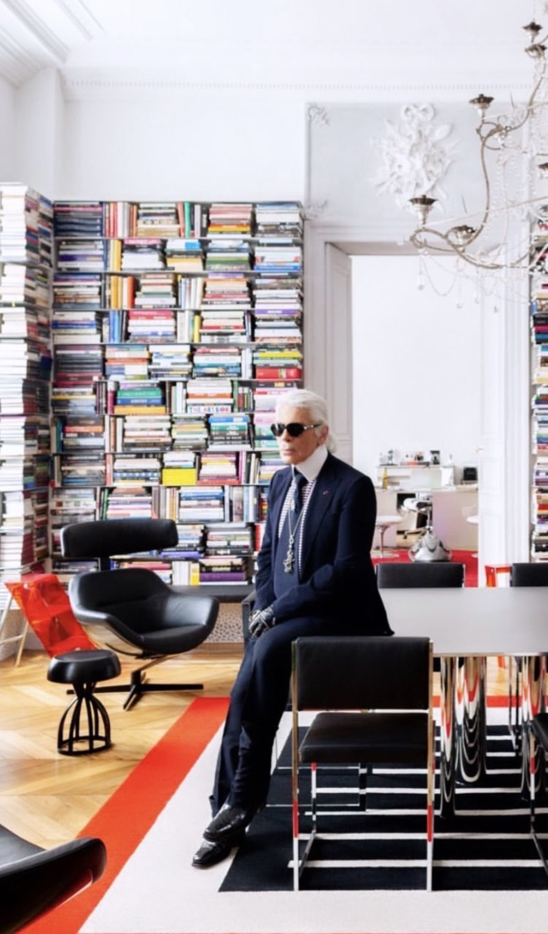 Idee deco bureau homme karl lagerfeld bureau avantgardiste