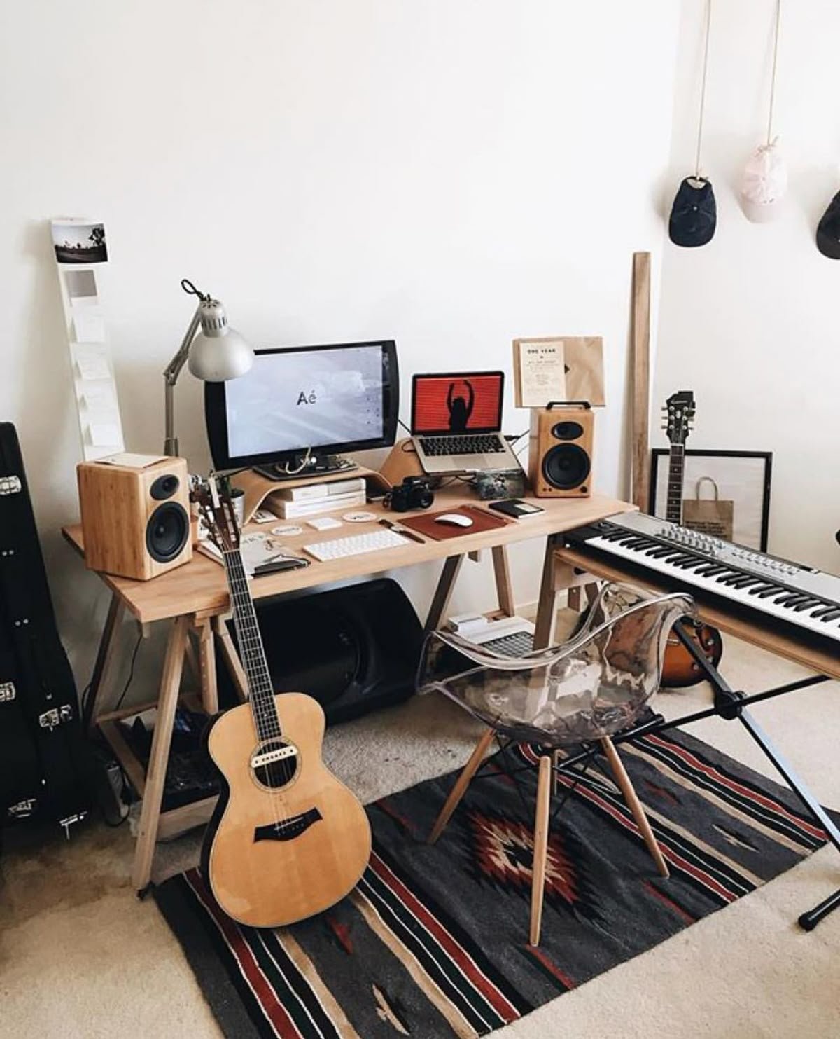 Idées deco bureau ado garcon musique