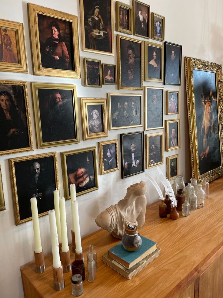 Mur de cadre deco chambre harry potter