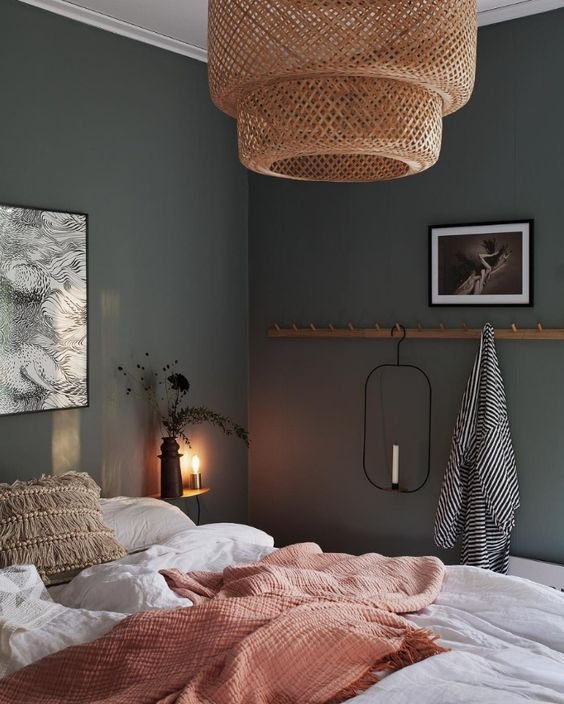 chambre-idee-deco-ado-style-cocooning avec superpositions