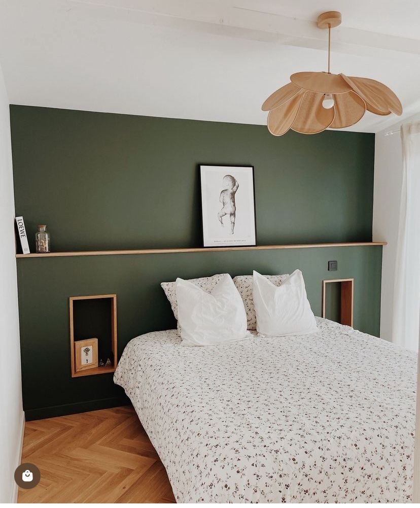 Chambre ado base neutre et kaki