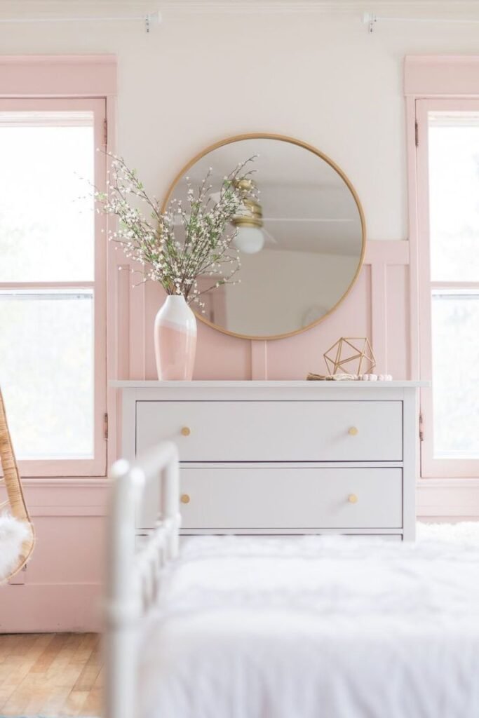 Chambre ado couleurs pastels evolutive