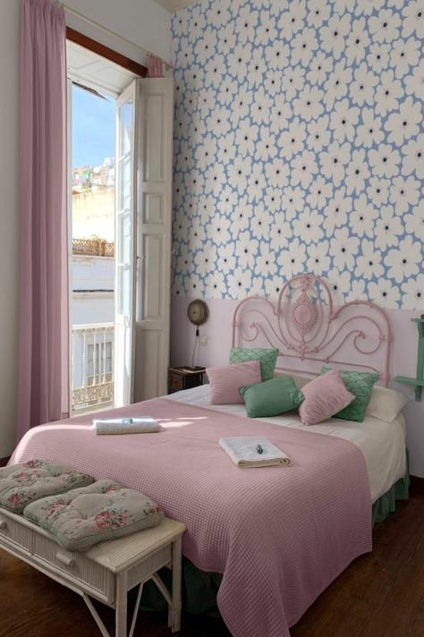 Chambre ado vintage pastel wellpapers