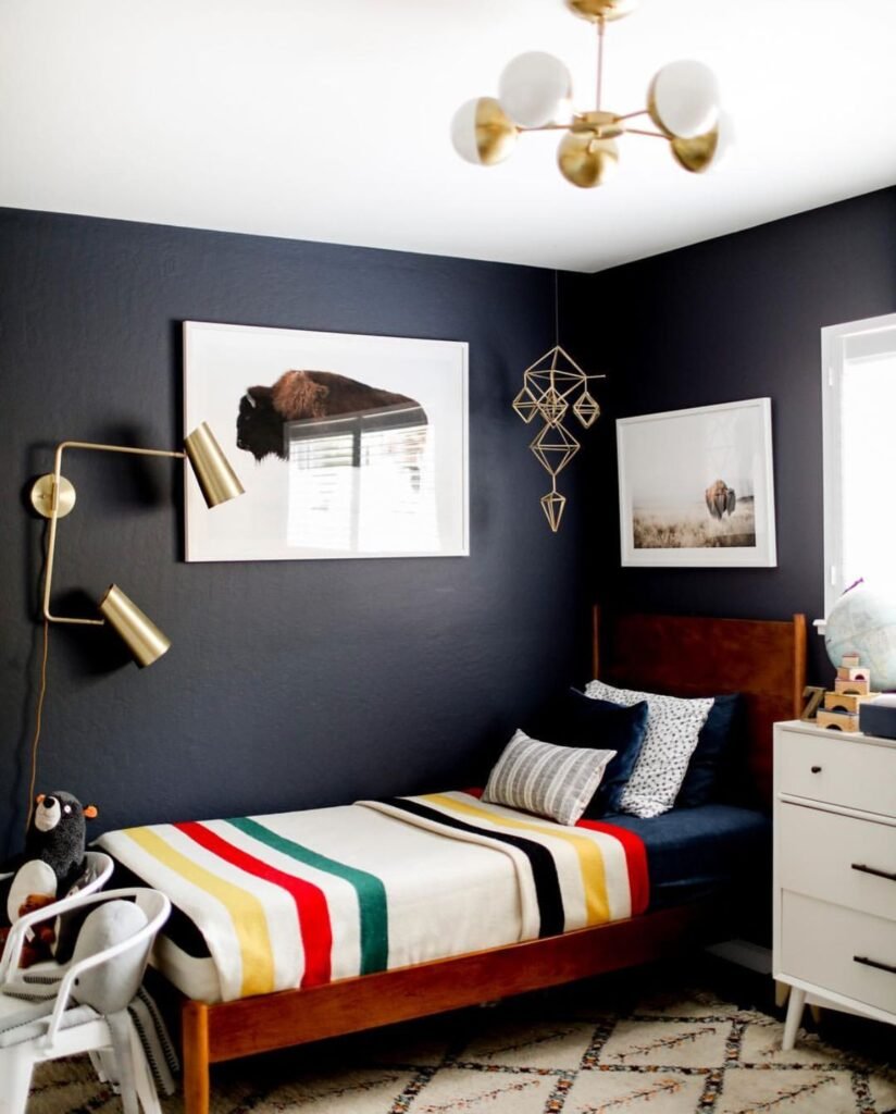 Egayer chambre ado noir et blanc