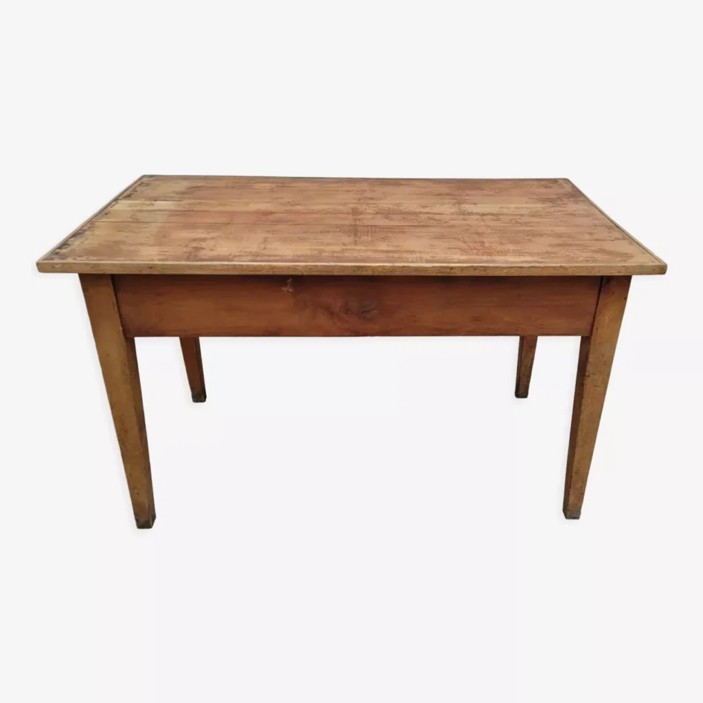 Table de ferme vintage 1900
