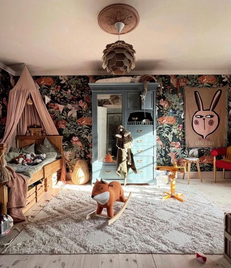 3 inspirations pour une déco de chambre animaux de la forêt