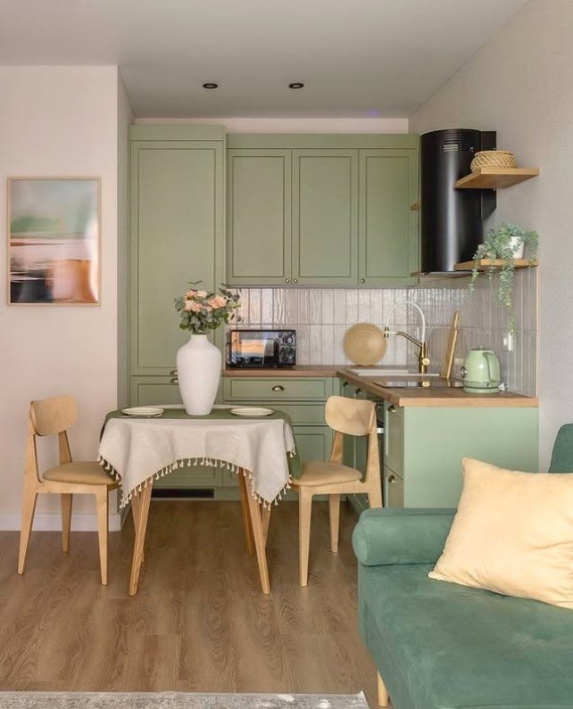 les cuisines de chacha cuisine vert sauge ouverte sur salon causes lassitude deco