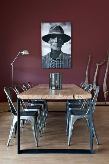 Deco salle a manger rouge bordeaux et gris pourquoi aimer une couleur ne suffit pas