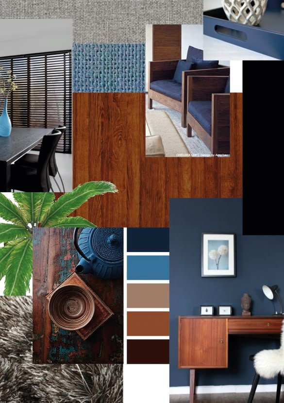Moodboard interior project Huissen